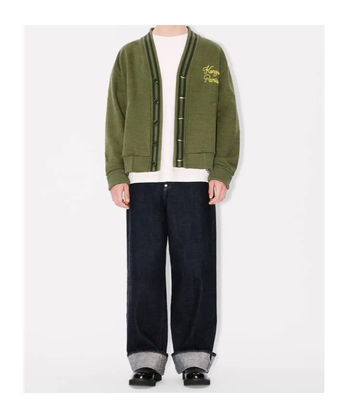Paris Chainstitch Embroidered Cardigan