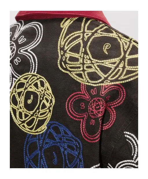 X Futura 2000 Embroidered Zip-Up Utility Jacket