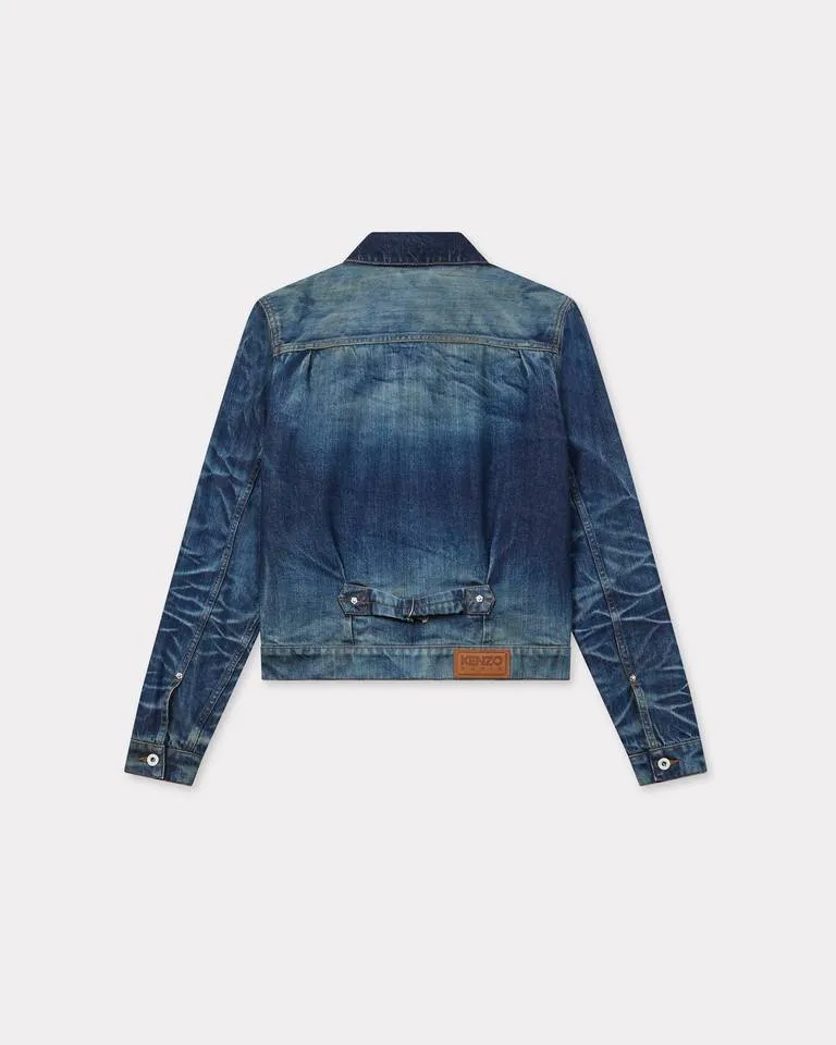 Logo Patch Denim Jacket