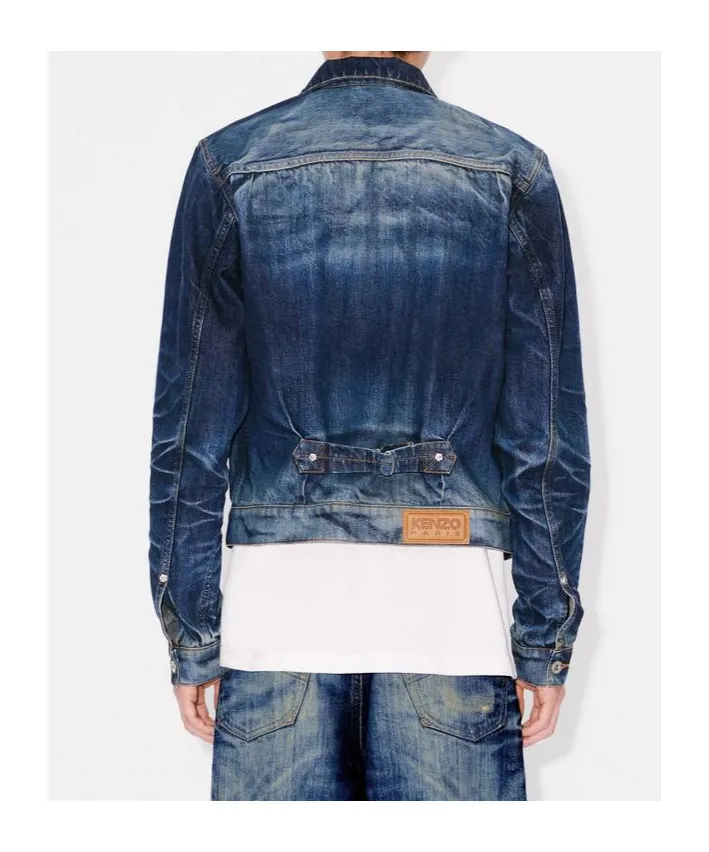 Logo Patch Denim Jacket