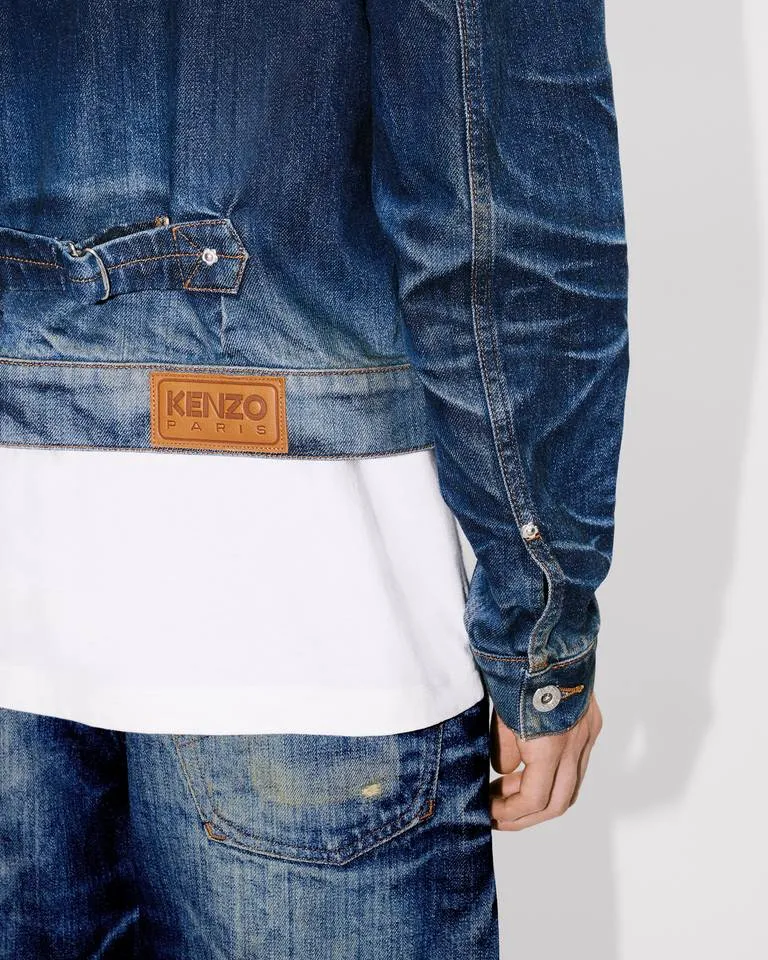 Logo Patch Denim Jacket