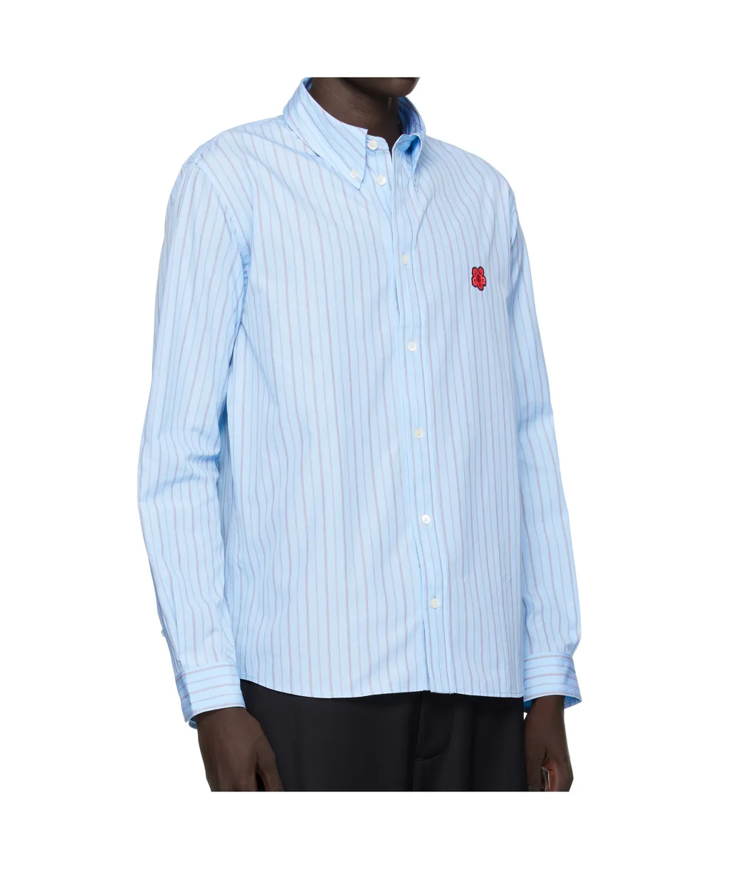 Lapel Long-Sleeved Shirt