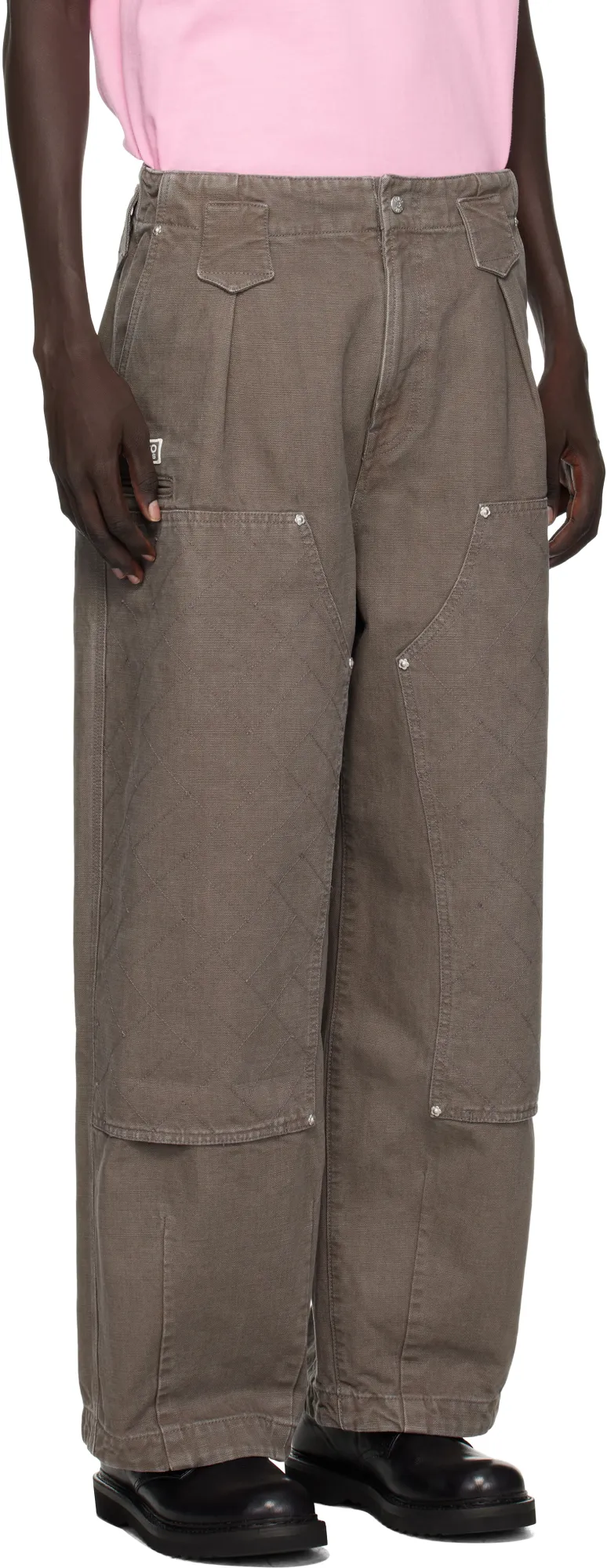 Wide-Leg Casual Pants