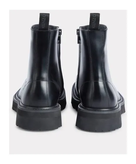 Smile Lace-Up Ankle Boots