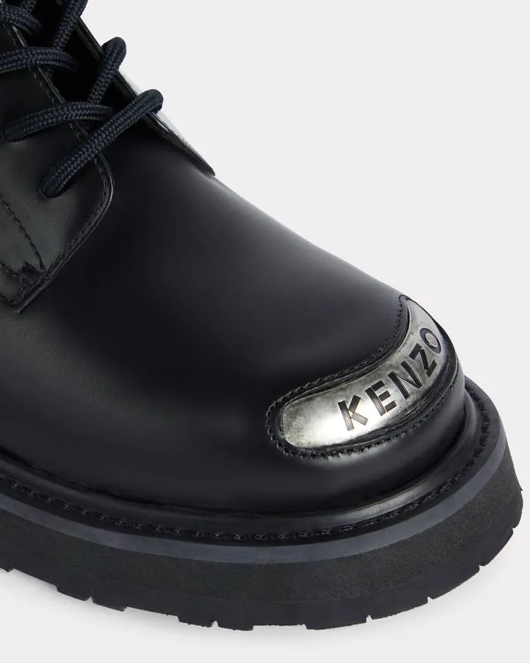 Smile Lace-Up Ankle Boots