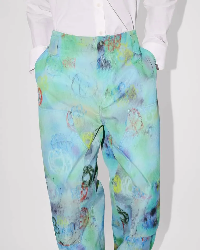 Kenzo X Futura 2000 Double Knee Pants