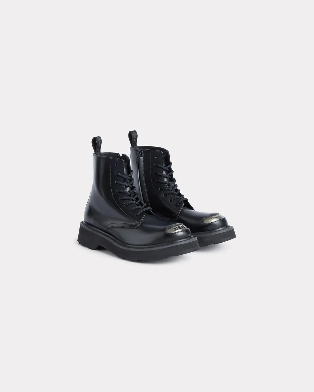 Smile Lace-Up Boots
