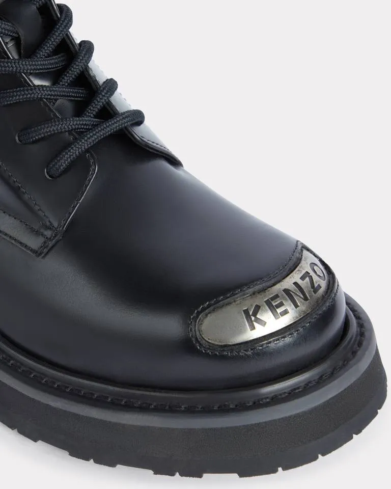 Smile Lace-Up Boots