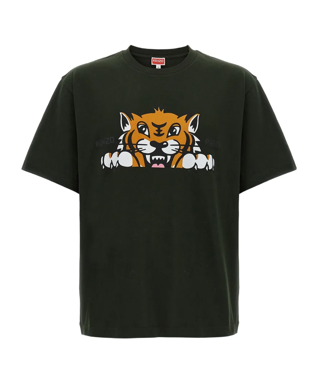 Oversized T-Shirt Kenzo Happy Tiger