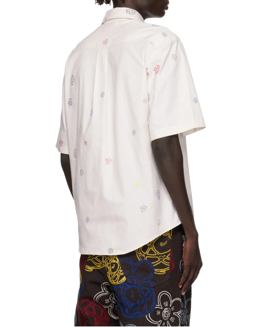 Embroidered Short Sleeve Shirt Kenzo X Futura 2000