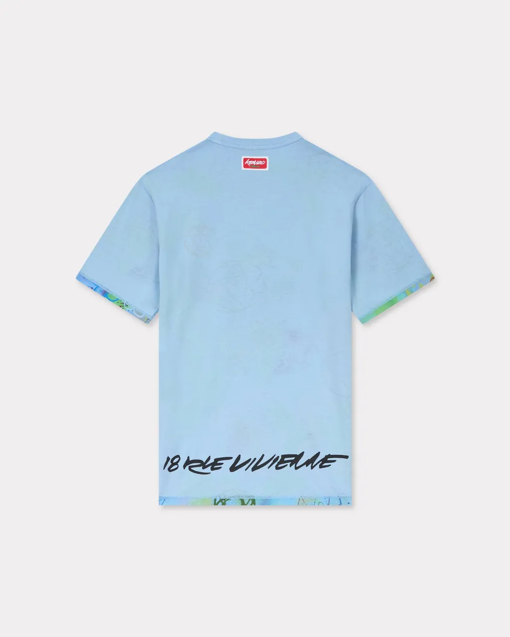 Logo Printed Reversible Crewneck T-Shirt