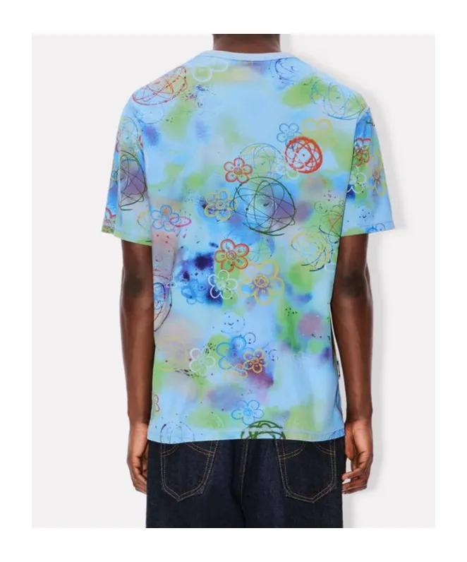 Logo Printed Reversible Crewneck T-Shirt