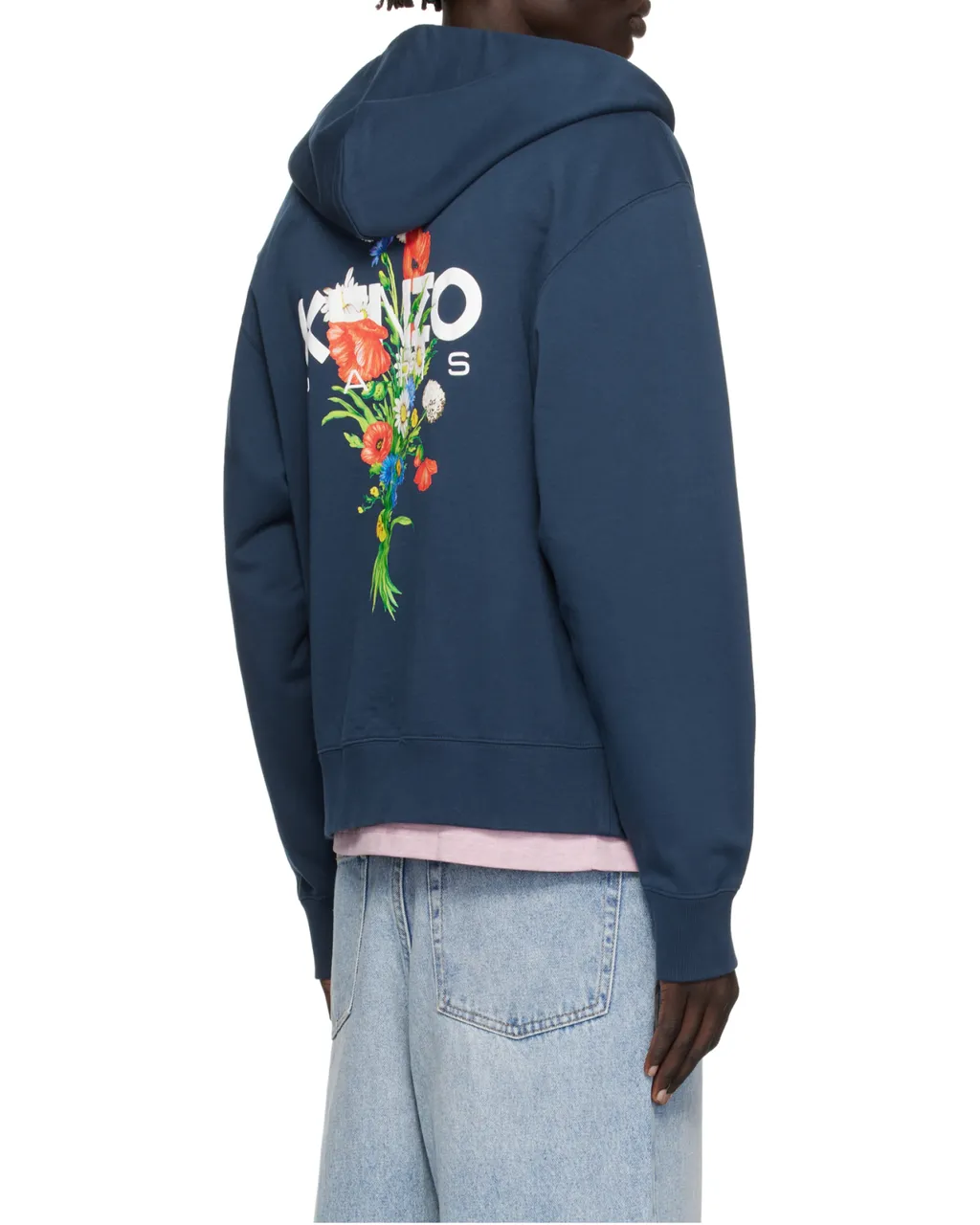 Logo Printed Zipped Hoodie