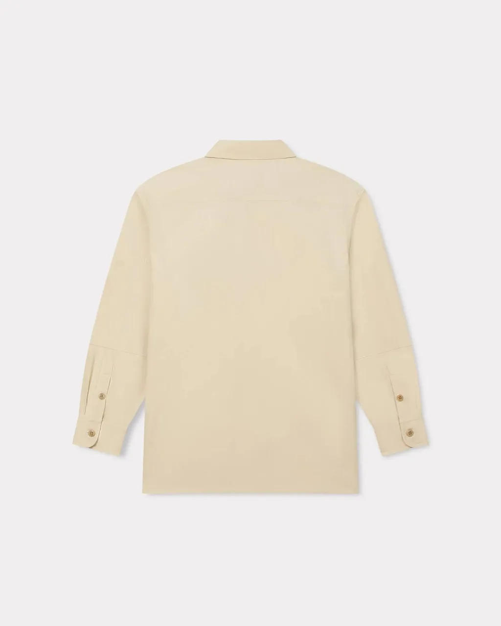 Oversized Shirt In Technical Cotton Boke Flower 2.0