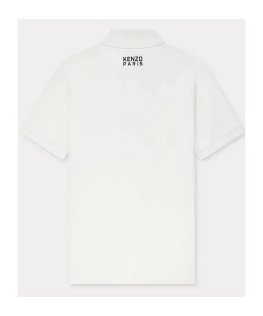 Happy Tiger Embroidered Slim Polo