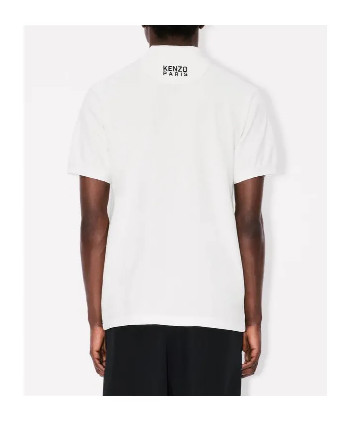 Happy Tiger Embroidered Slim Polo