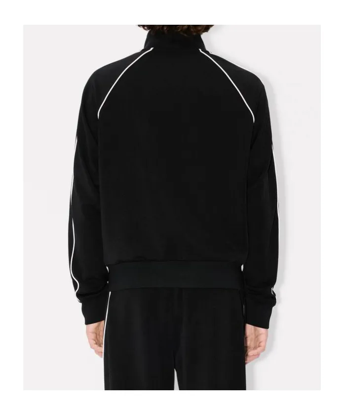 Logo Patch Zipped Sweatshirt