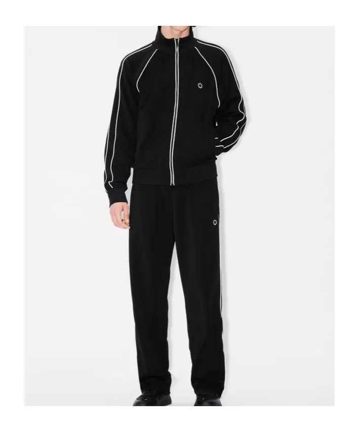 Logo Patch Zipped Sweatshirt
