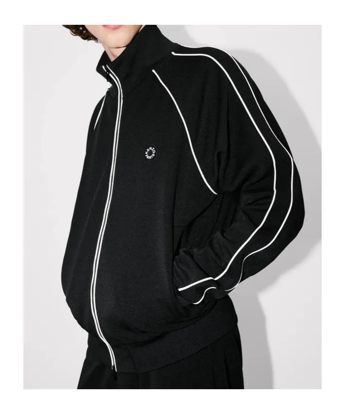 Logo Patch Zipped Sweatshirt