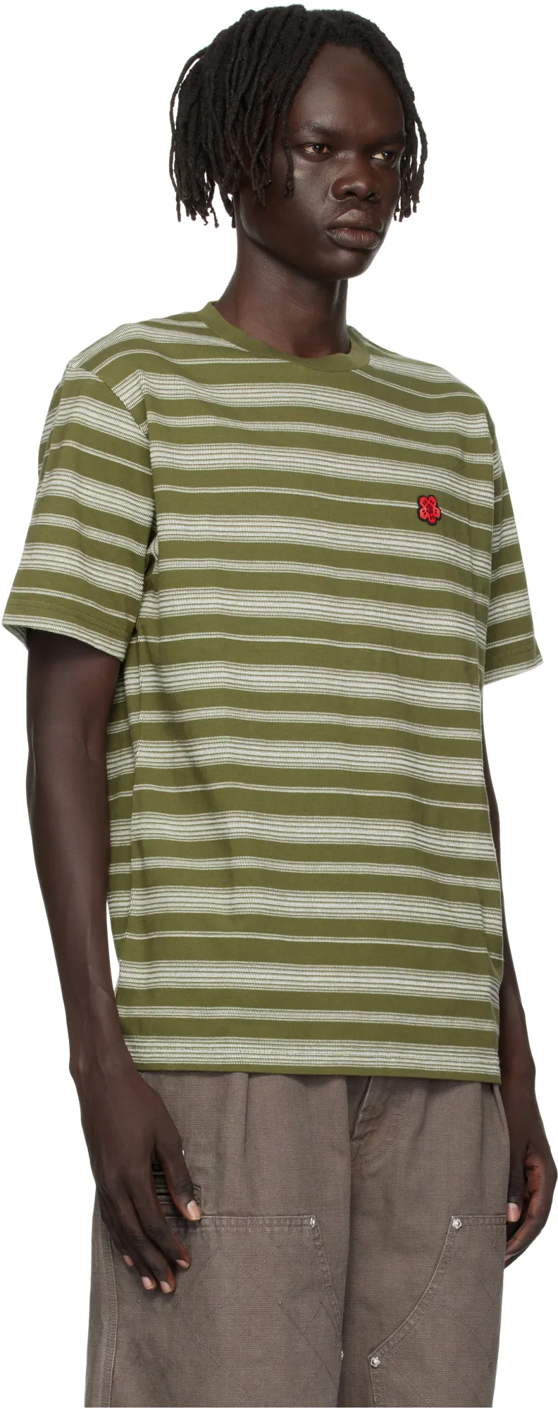 Striped Crewneck T-Shirt