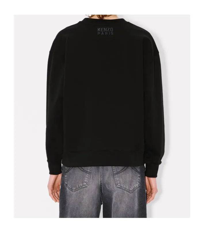 Happy Tiger Embroidered Sweatshirt