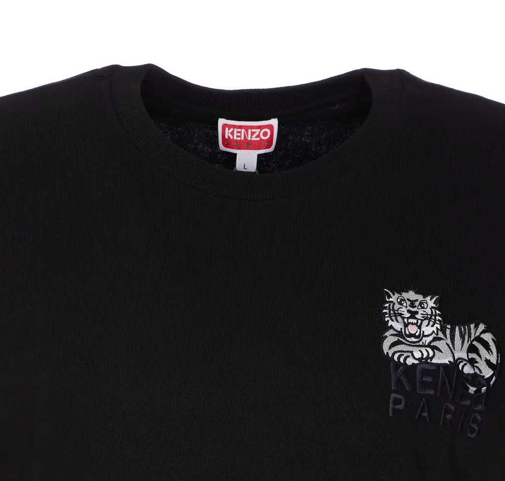 Logo Embroidered Crewneck T-Shirt