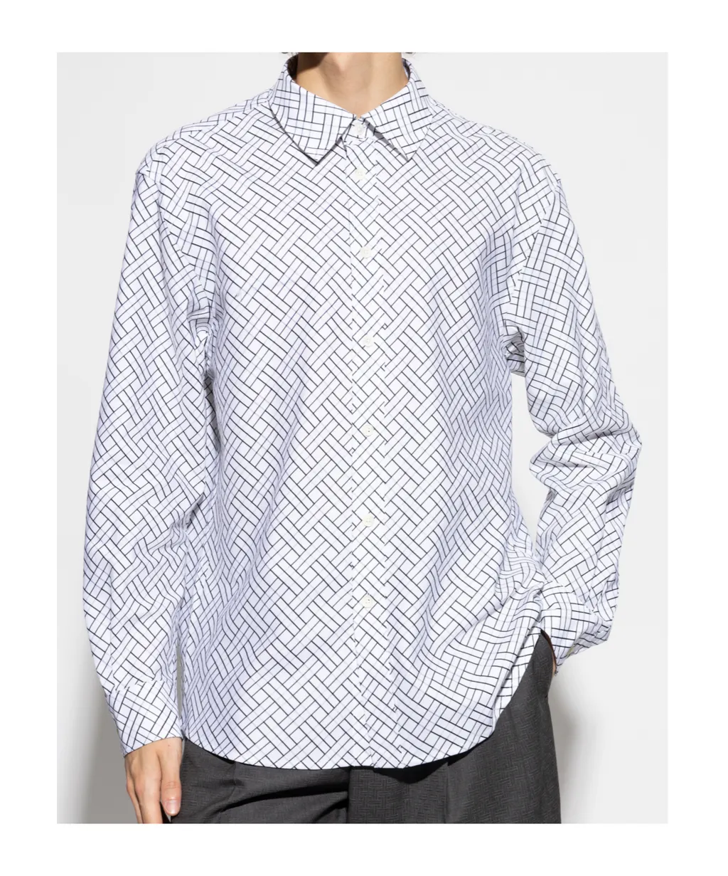 Geometric Pattern Shirt