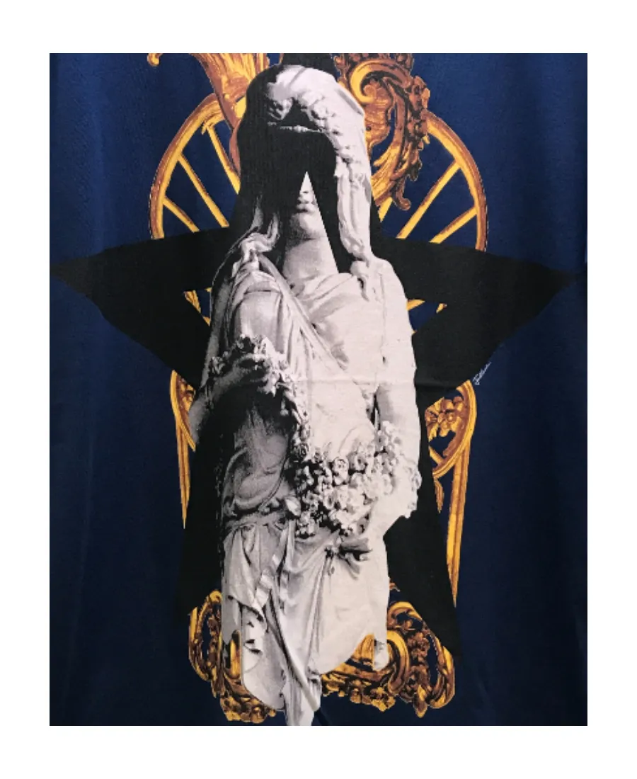 Printed Round-Necked T-Shirt