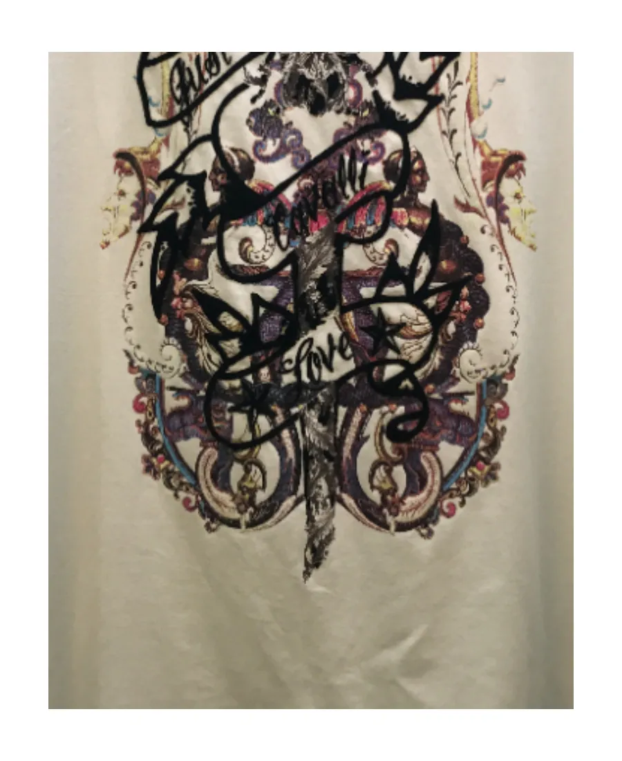 Printed Round-Necked T-Shirt