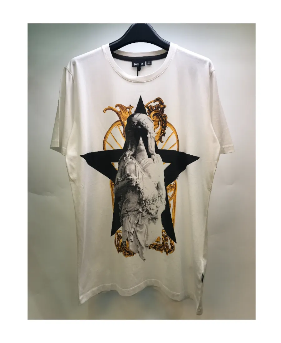 Printed Round-Necked T-Shirt