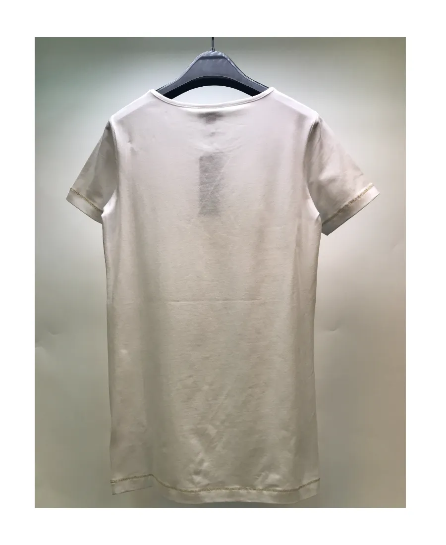 Printed Round-Necked T-Shirt