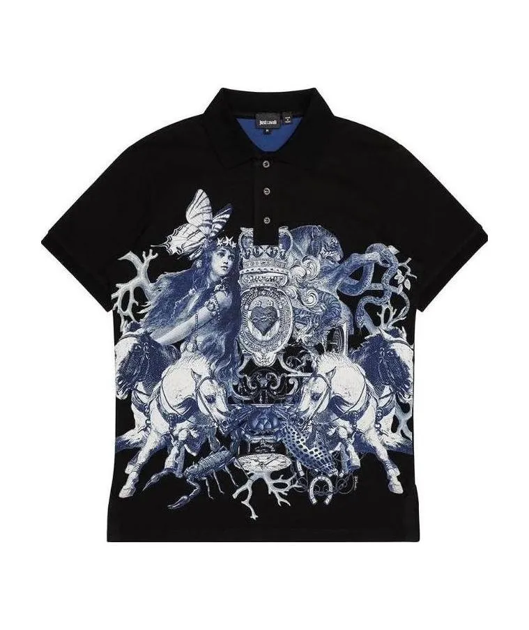 Pattern Polo Shirt