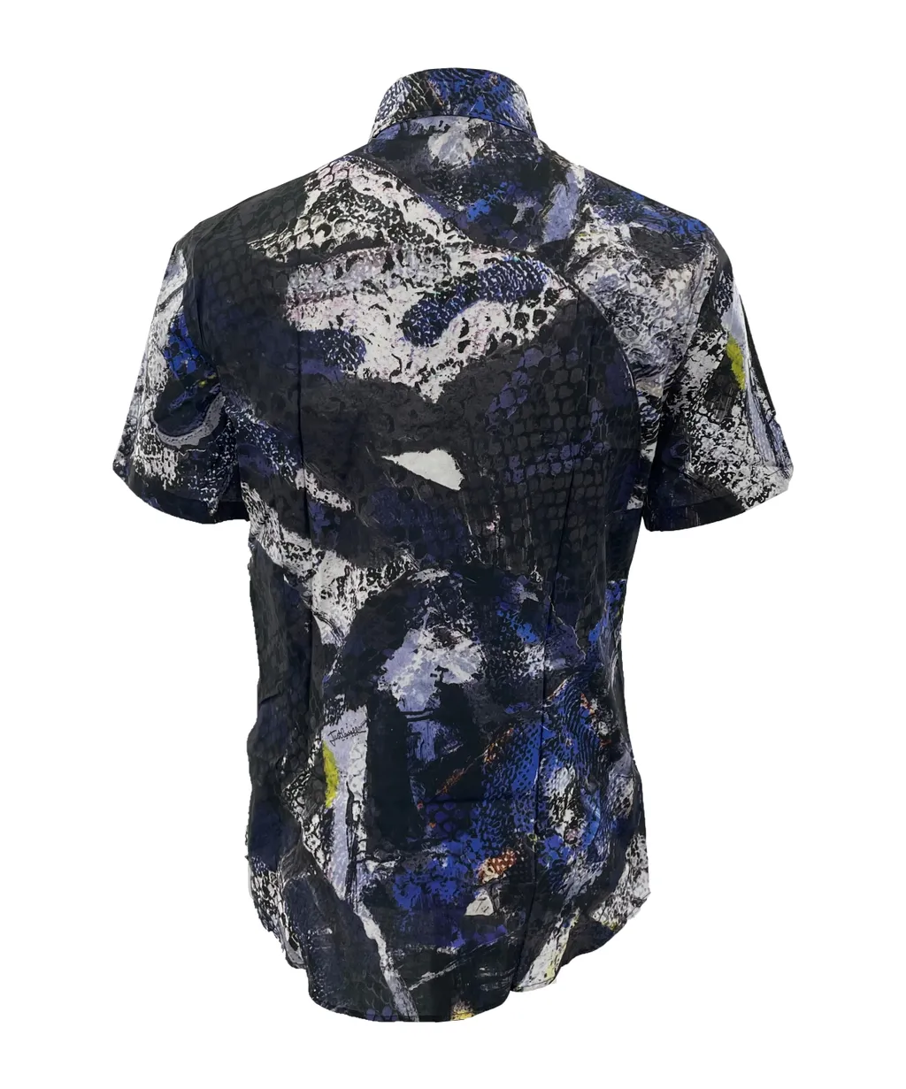 Single-Breasted Short-Sleeved Shirt