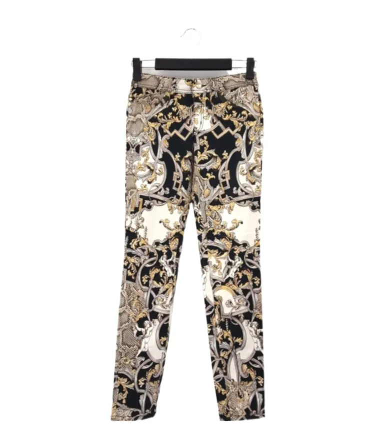 Baroque Denim Pants