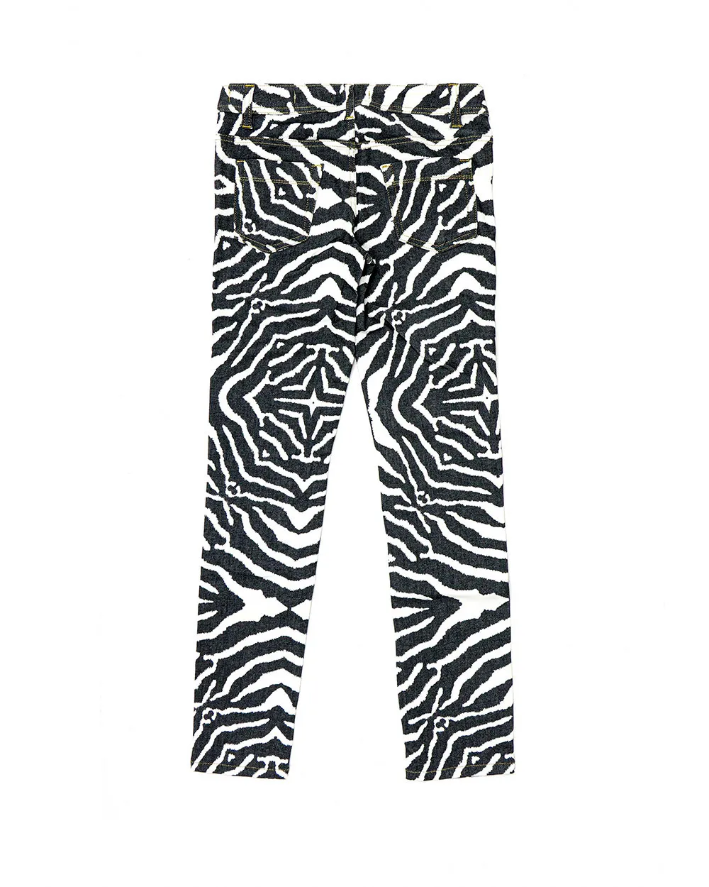 Zebra Printed Jeans