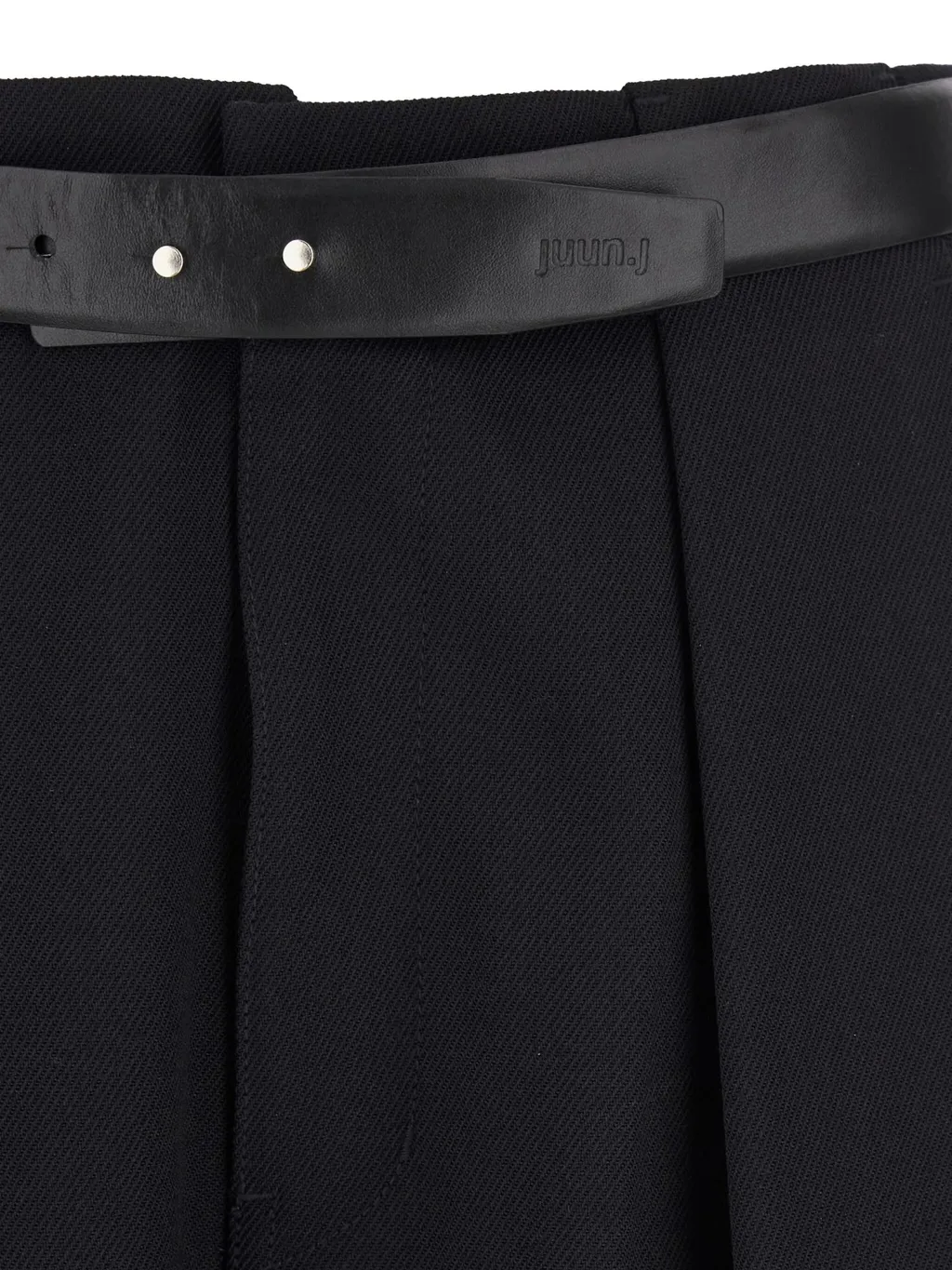 Pleated Belted Trousers