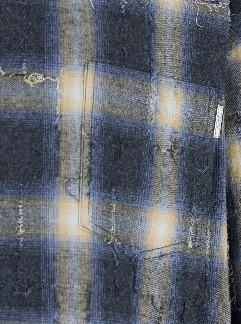 Plaid Long-Sleeved Shirt