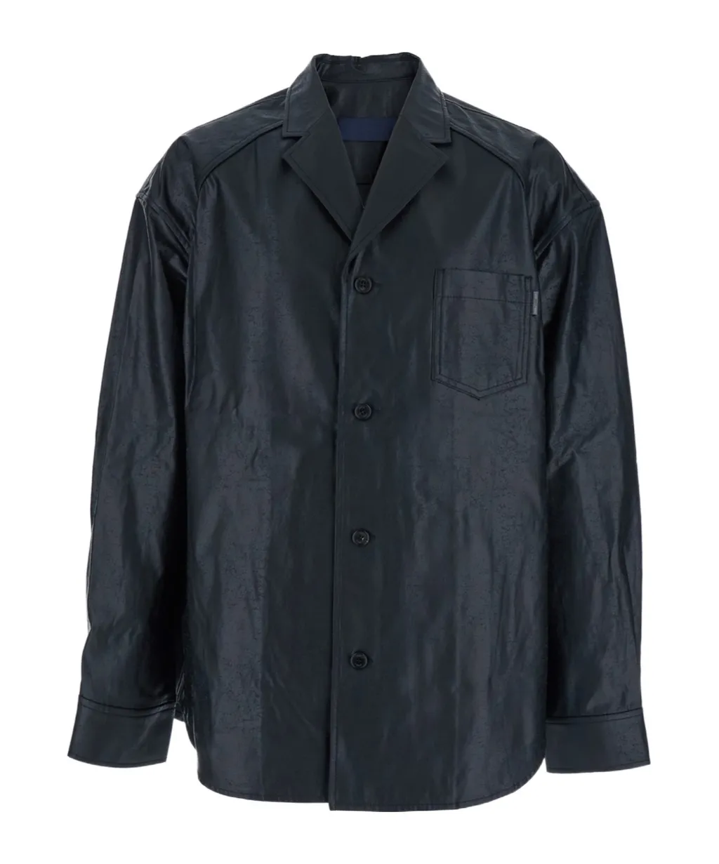 Button-Down Long-Sleeved Shirt