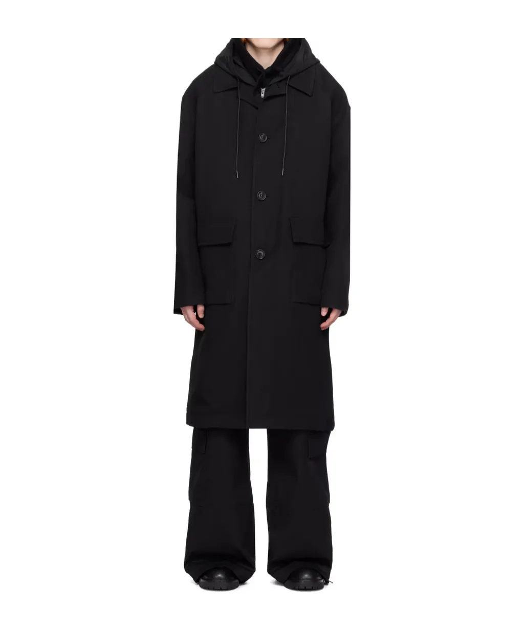 Detachable-Panels Coat