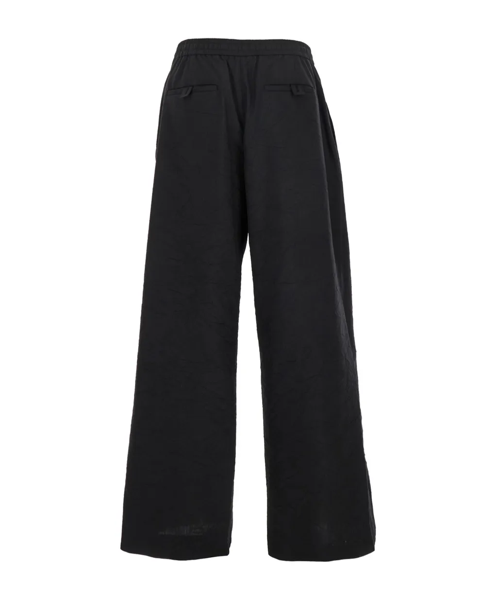 Elastic Waistband Casual Pants