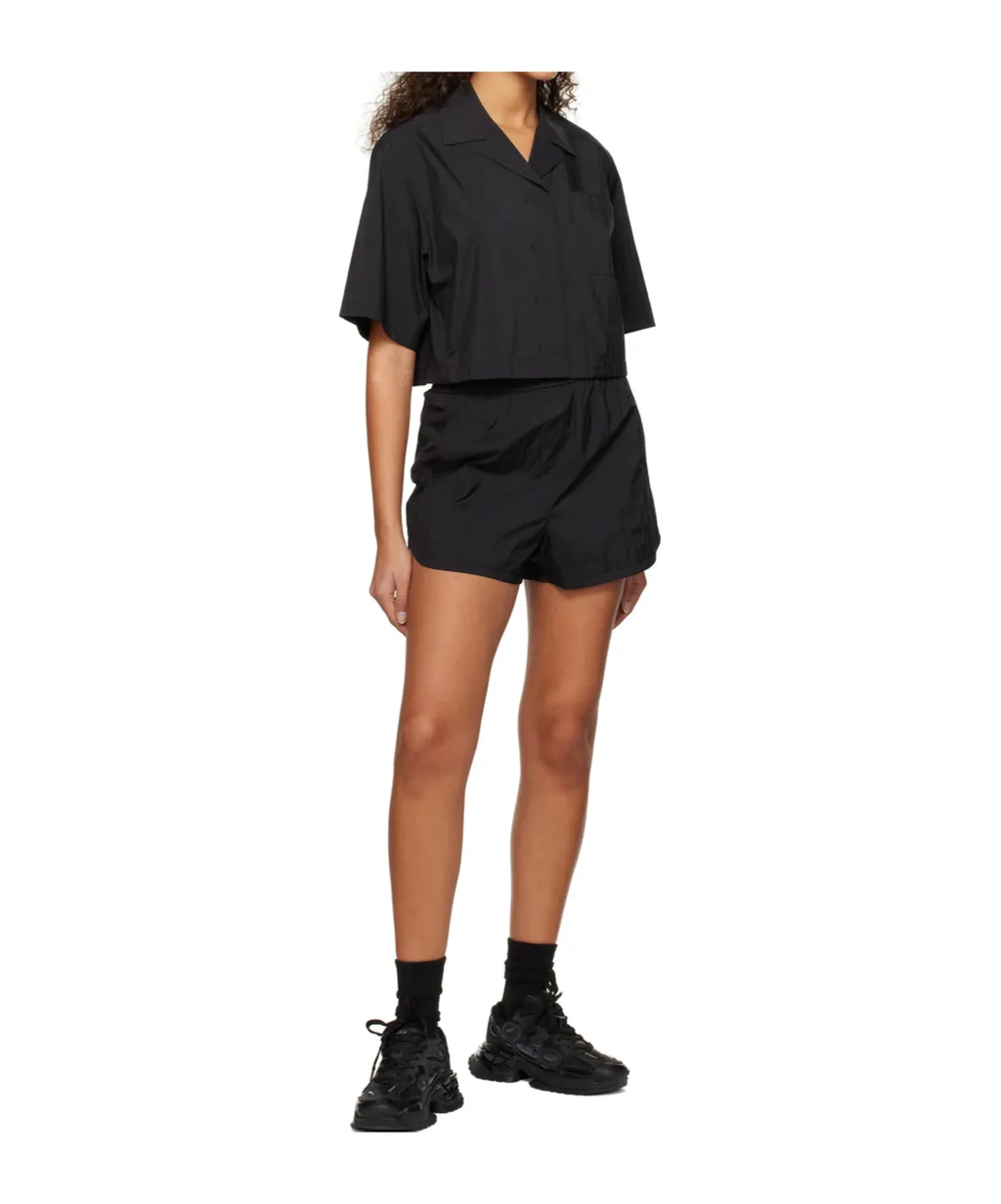 Elastic Drawstring Shorts