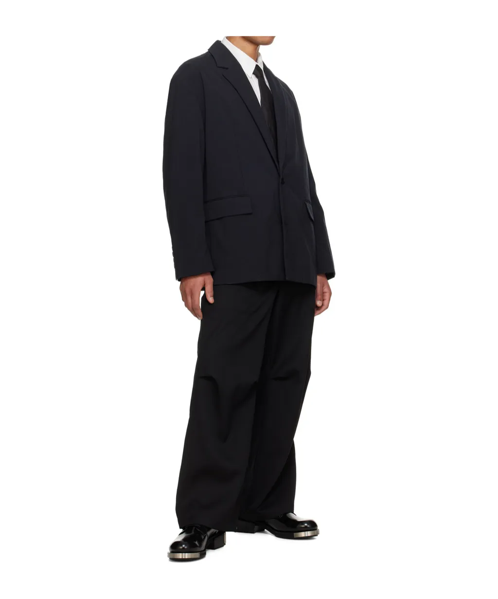Zipper Panel Casual Pants
