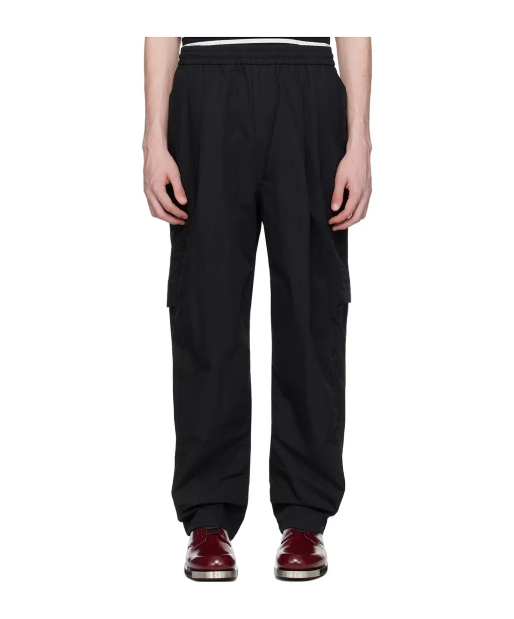 Cotton-Blend Track Pants