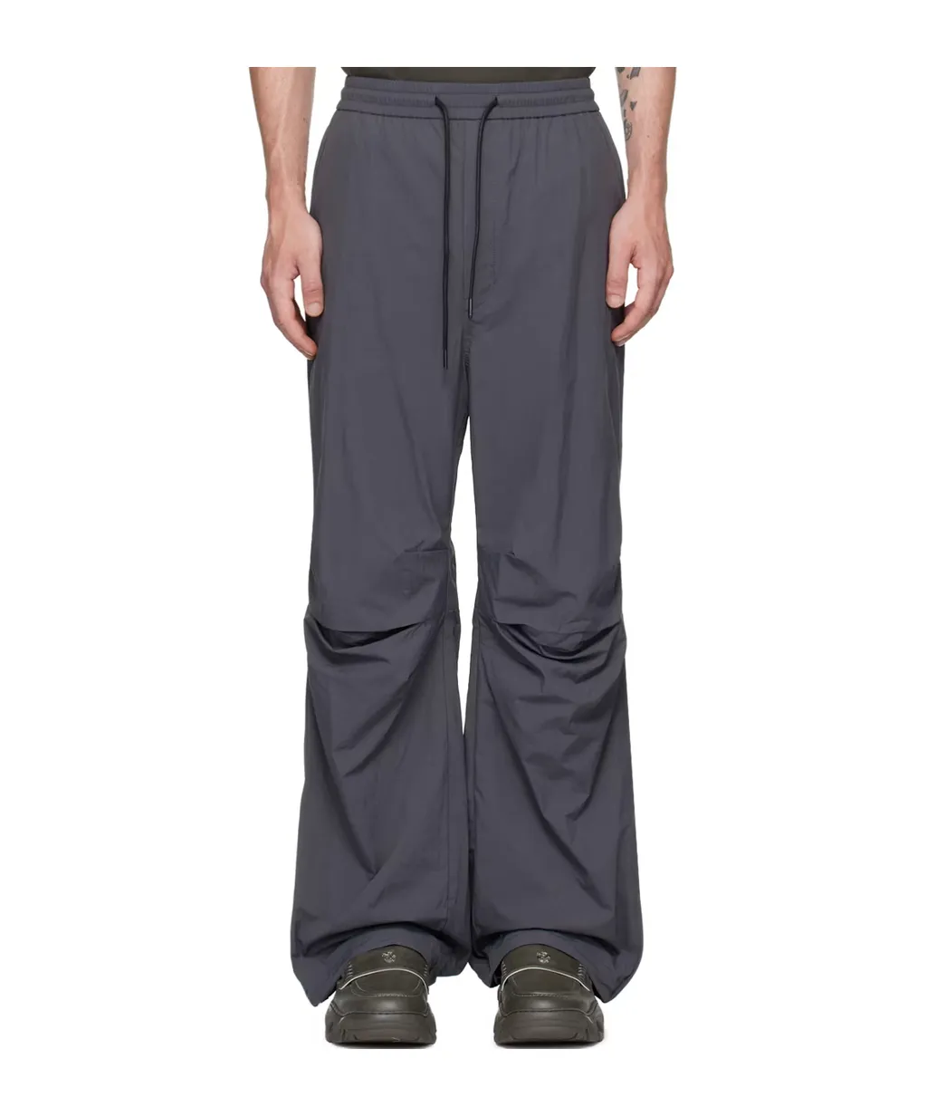 Pleated Belted Casual Pants