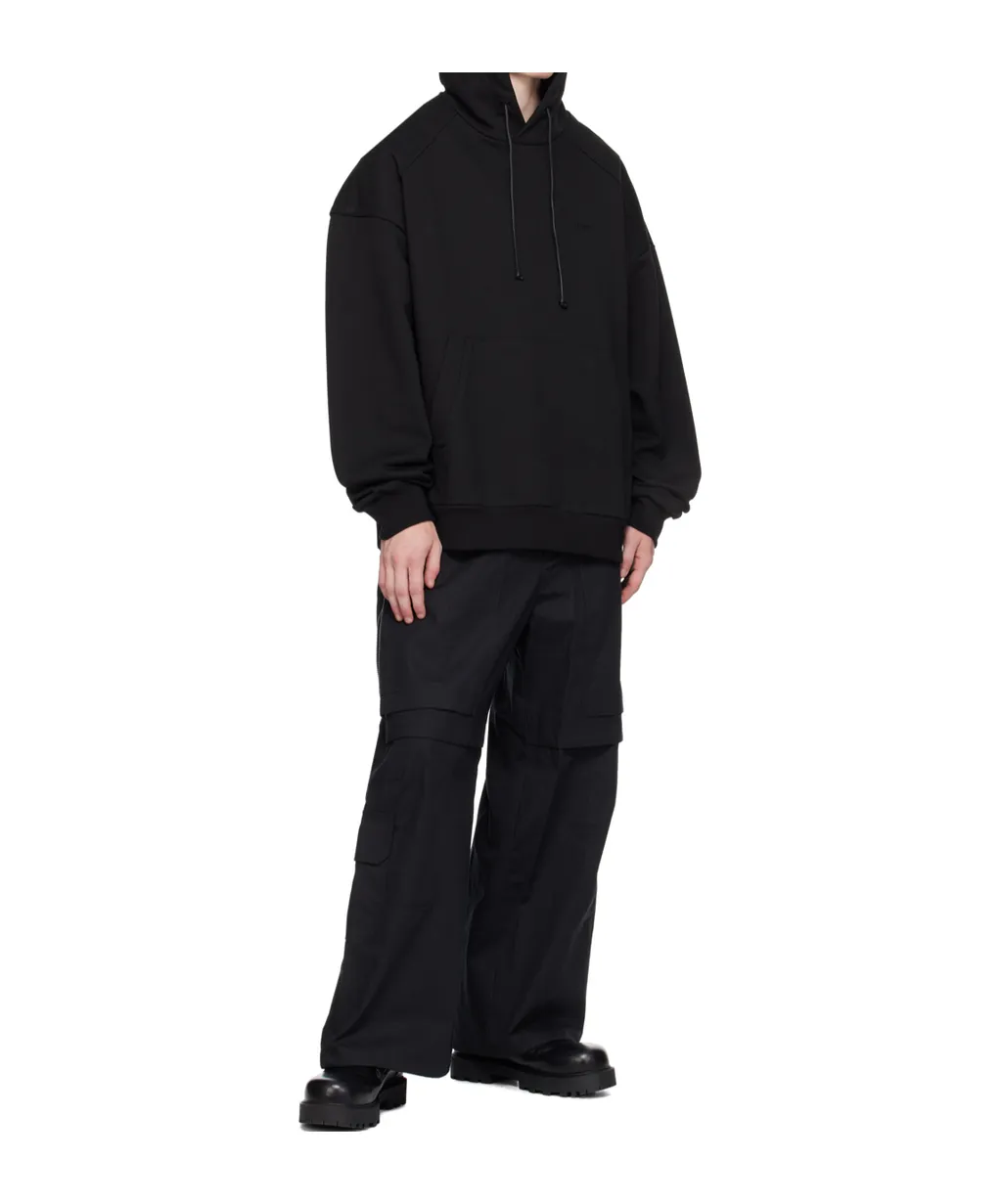 Zipper-Open Casual Pants