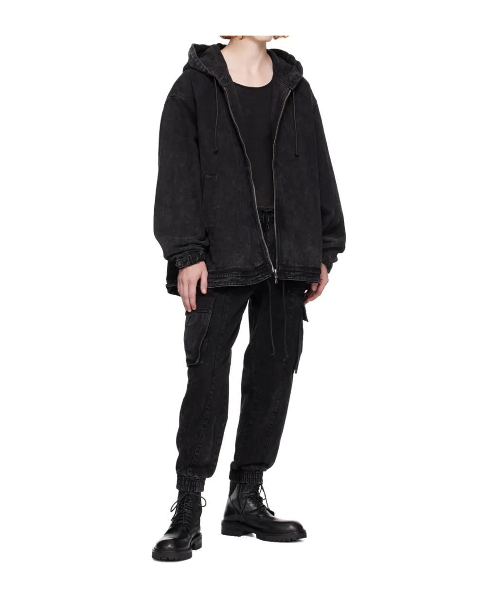 Faded Workwear Denim Trousers