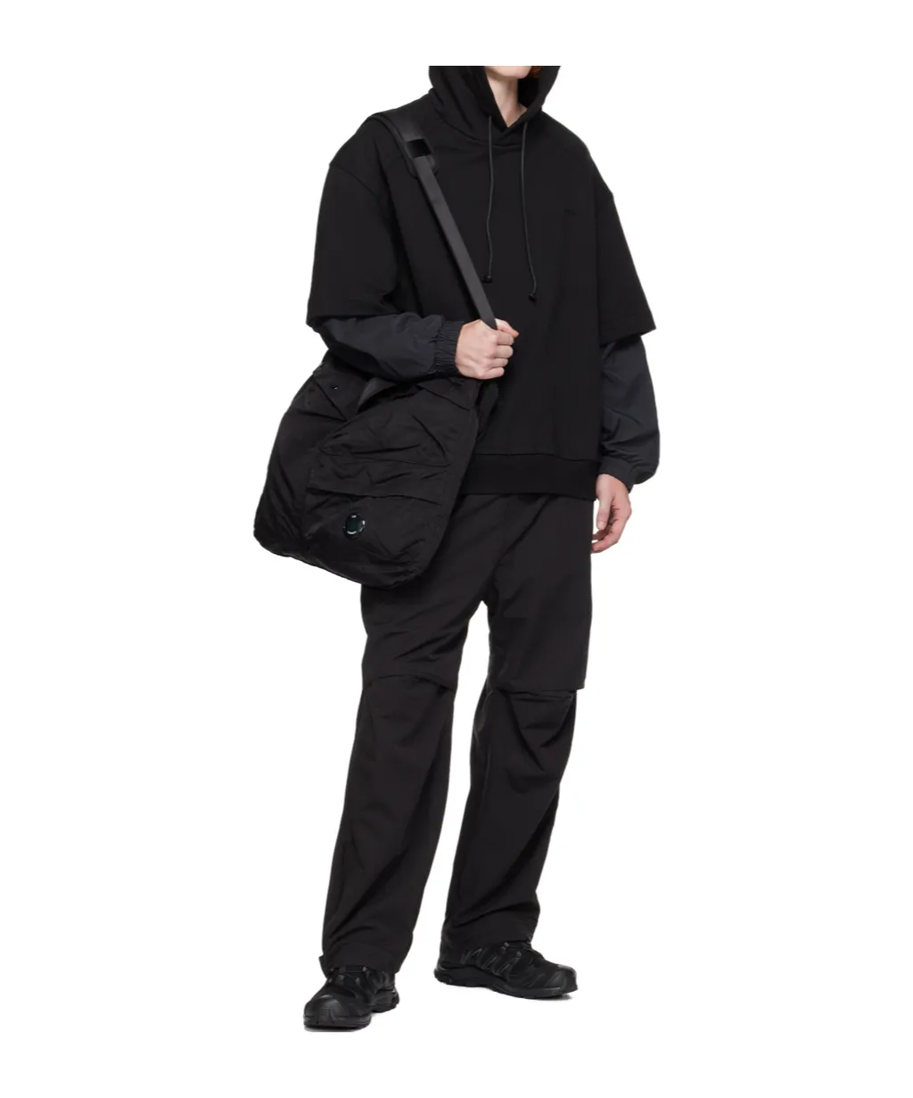 Poly Drop-Crotch Trousers