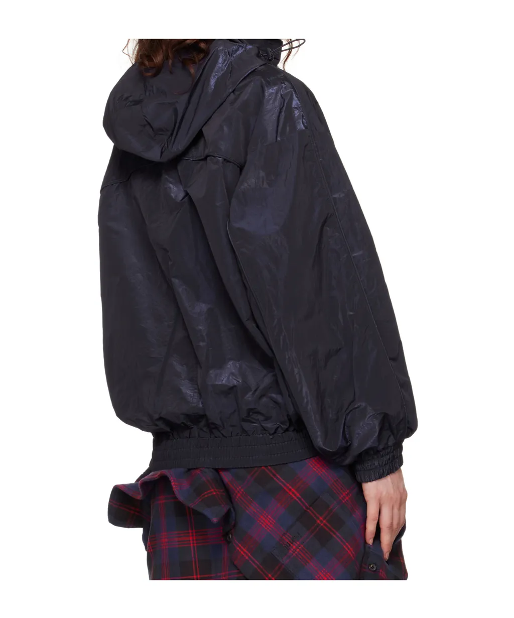 Crinkled Trainer Jacket