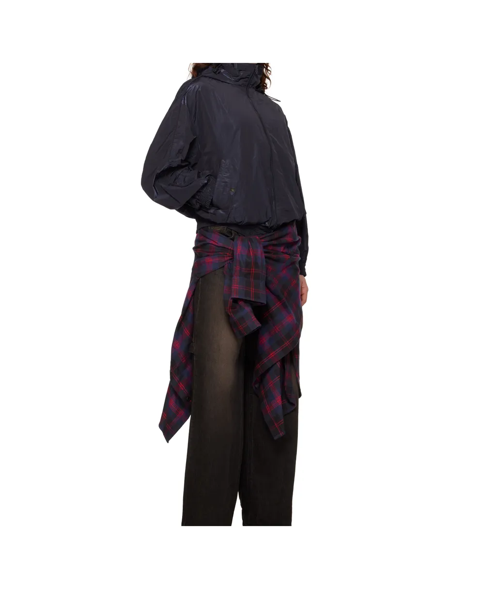 Crinkled Trainer Jacket