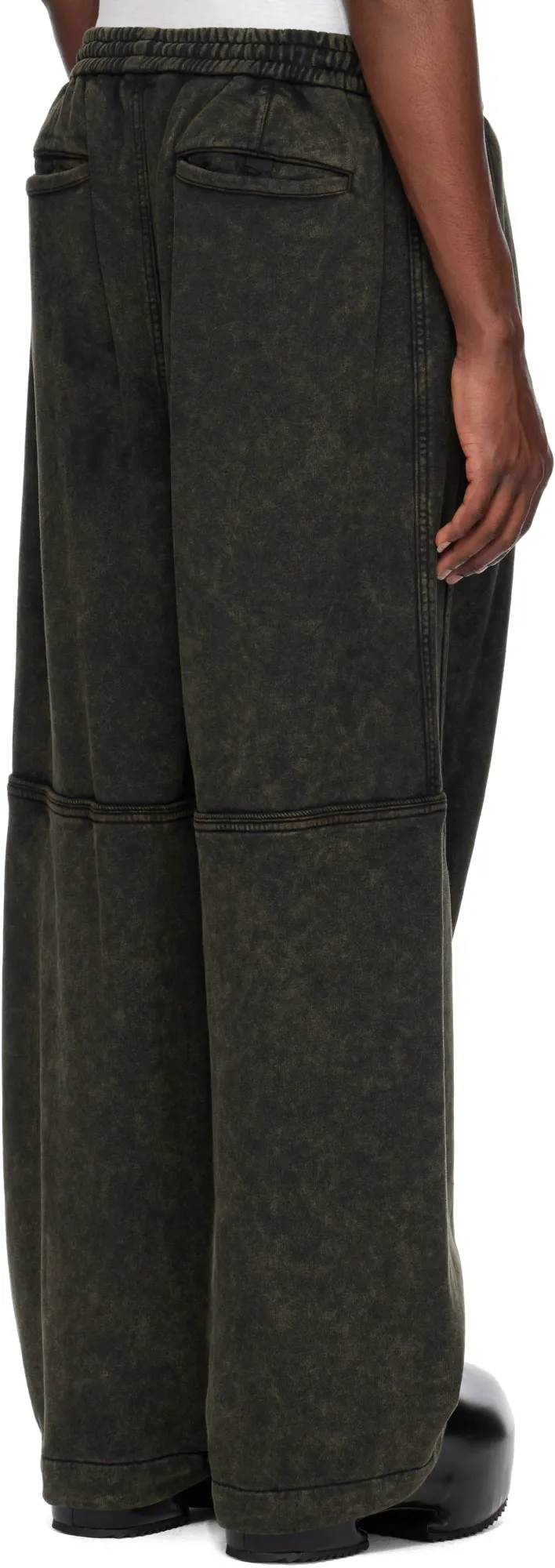 Garment Dyed Wide Sweatpants